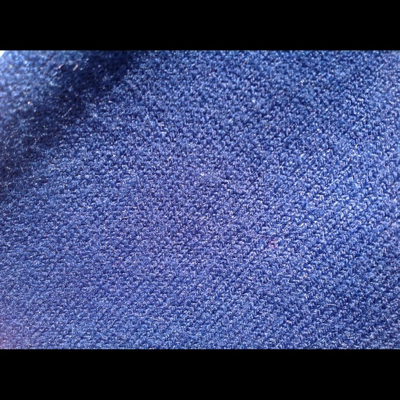 SUSAN GRAVER SIZE LARGE V-NECK NAVY BLUE SWEATER - Picture 4 of 5